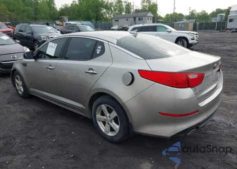 2014 Kia Optima Lx z USA, uszkodzony, nr VIN KNAGM4A72E5494343